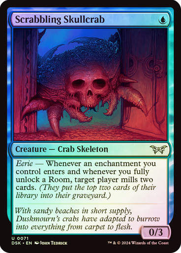 Scrabbling Skullcrab (DSK) (71) / Foil
