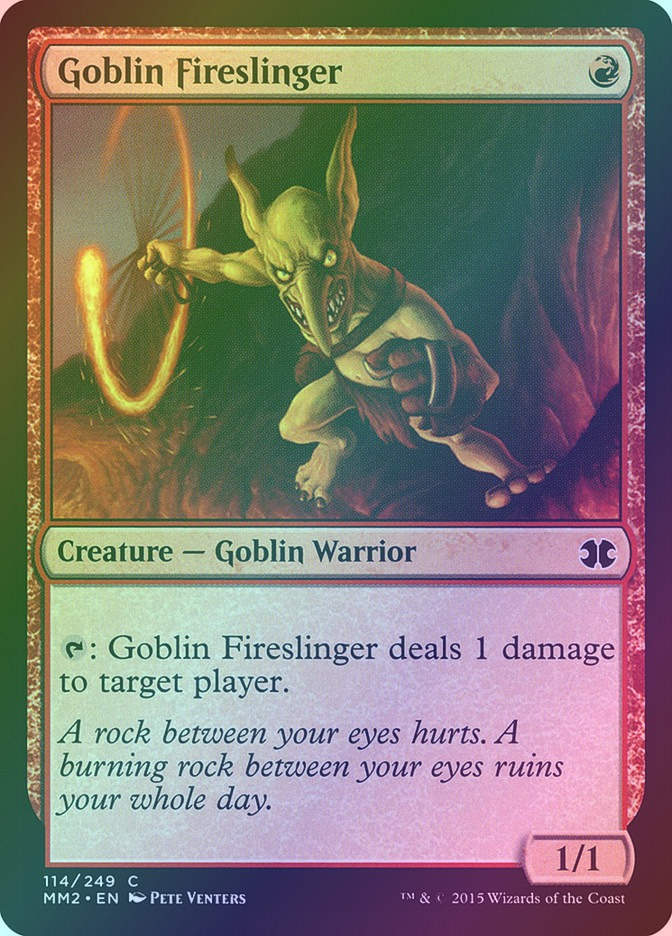 Goblin Fireslinger (MM2) (114) / Foil
