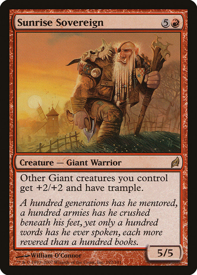 Sunrise Sovereign (LRW) (192)