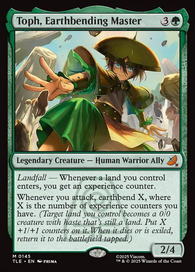 Toph, Earthbending Master (TLE) (145)