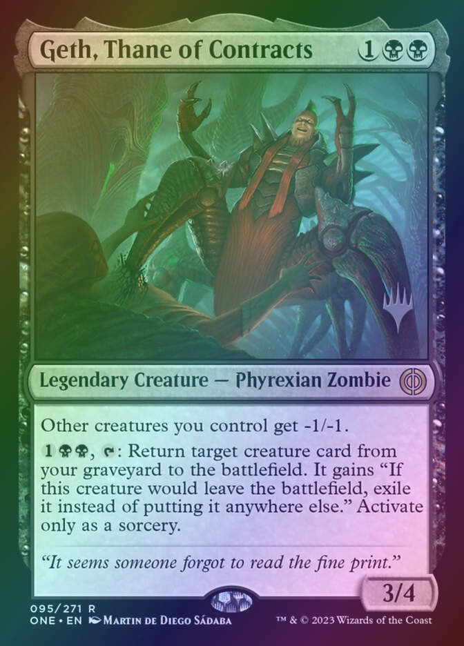 Geth, Thane of Contracts (PONE) (95p) / Foil