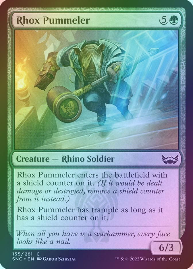 Rhox Pummeler (SNC) (155) / Foil
