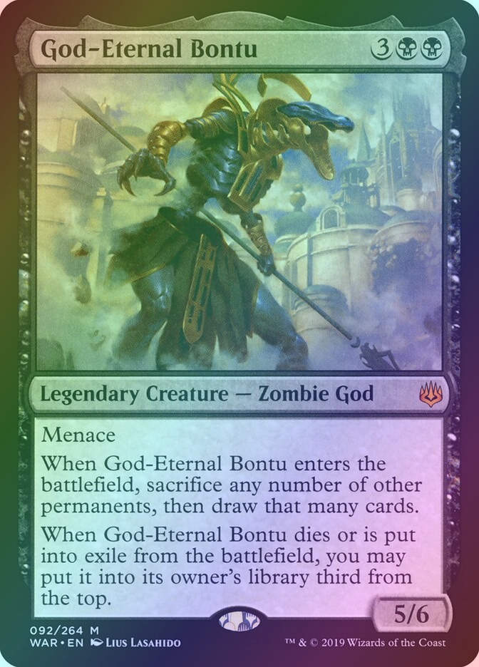 God-Eternal Bontu (WAR) (92) / Foil