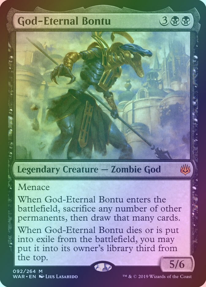 God-Eternal Bontu (WAR) (92) / Foil