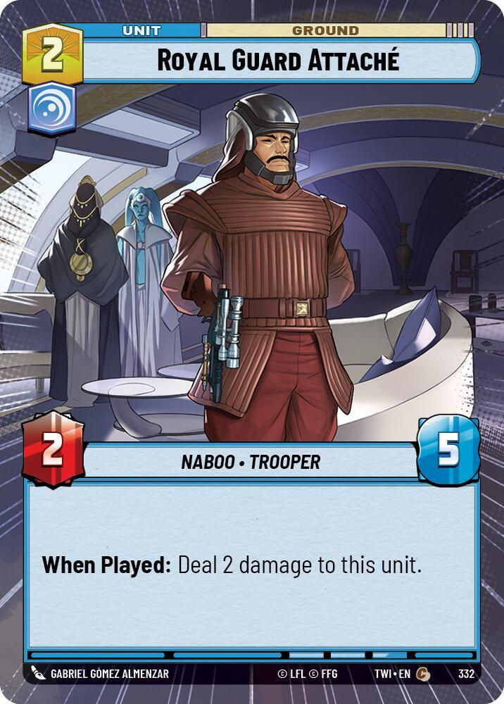 Royal Guard Attache (Hyperspace) (TWI) (332) / Foil