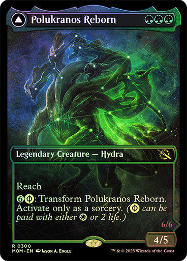 Polukranos Reborn // Polukranos, Engine of Ruin (mom_300) / Showcase / Foil — cara 1 de 2