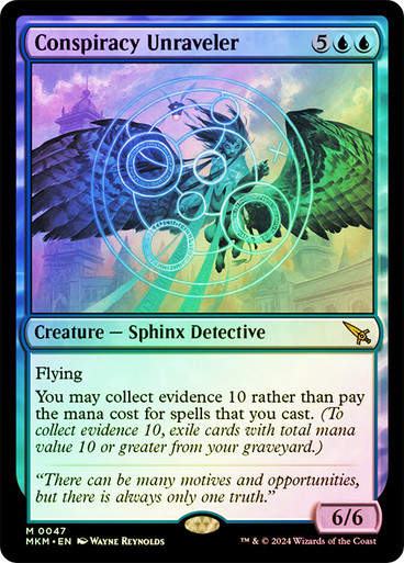 Conspiracy Unraveler (mkm) (47) / Foil