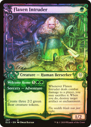 Flaxen Intruder // Welcome Home (ELD) (297) / Showcase / Foil