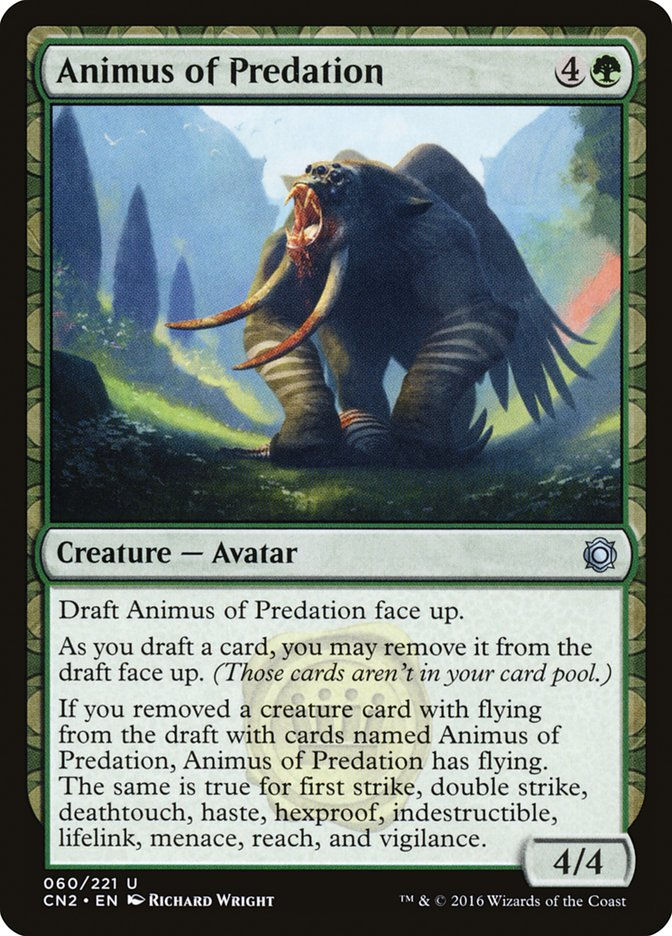 Animus of Predation (cn2)
