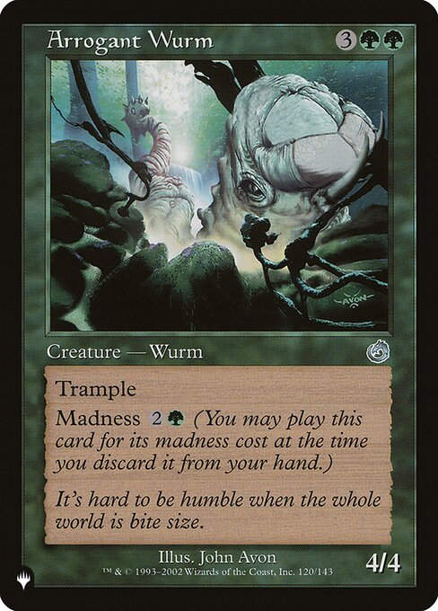 Arrogant Wurm (PLST) (TOR-120)