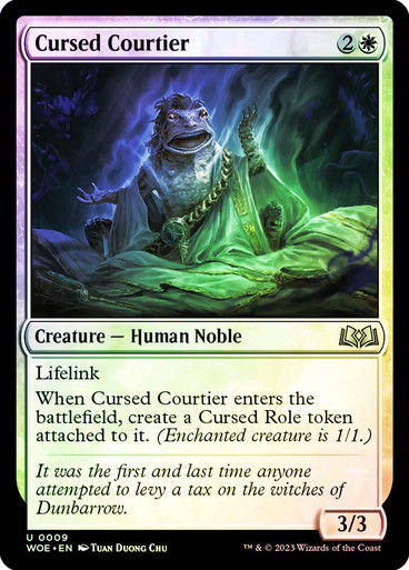 Cursed Courtier (woe) / Foil