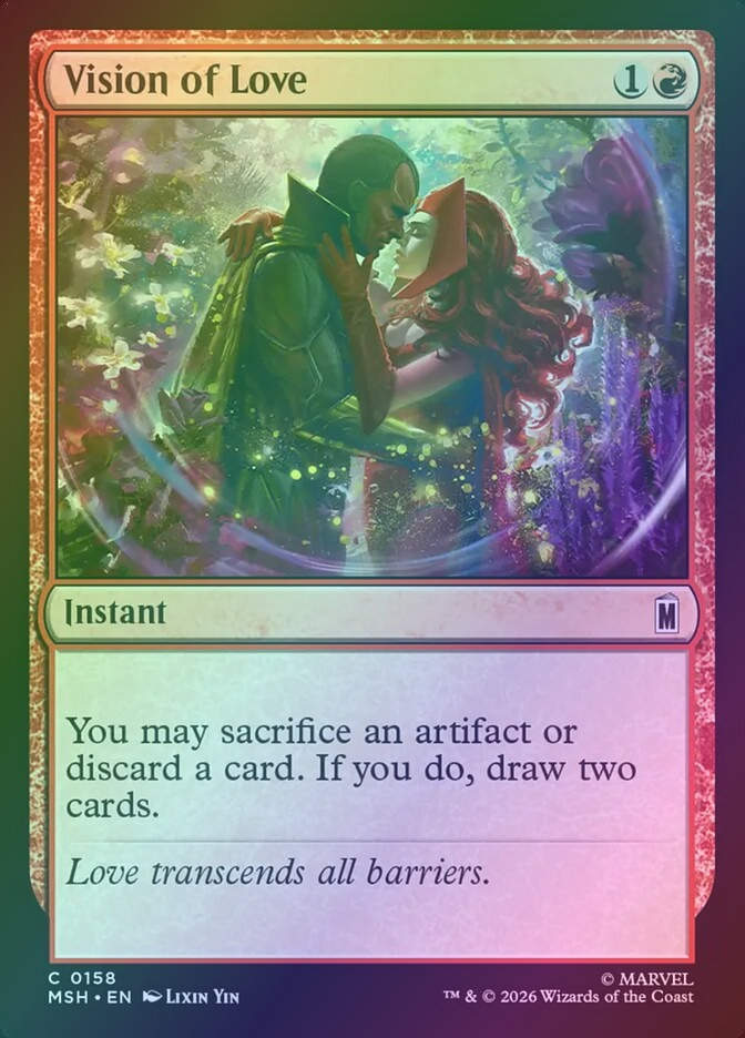 Vision of Love (MSH) (158) / Foil