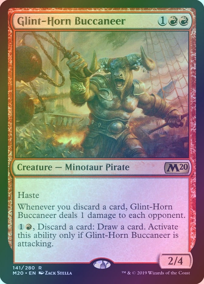 Glint-Horn Buccaneer (M20) (141) / Foil