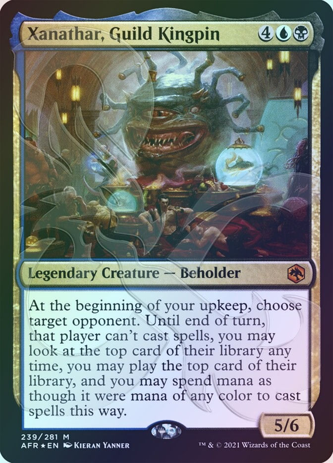 Xanathar, Guild Kingpin (PAFR) (239a) / Embossed Foil