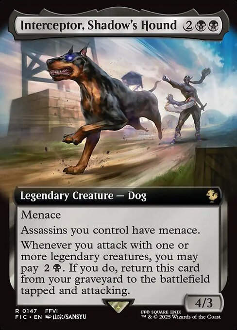 Interceptor, Shadow's Hound (FIC) (147) / Extended Art