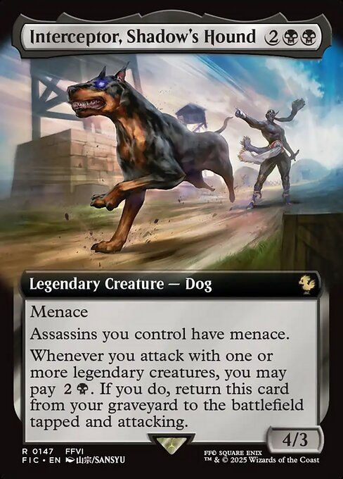 Interceptor, Shadow's Hound (FIC) (147) / Extended Art
