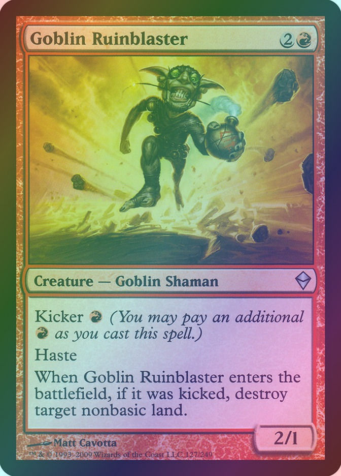 Goblin Ruinblaster (ZEN) (127) / Foil