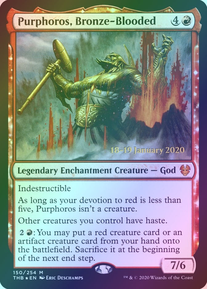 Purphoros, Bronze-Blooded (PTHB) (150s) / Foil