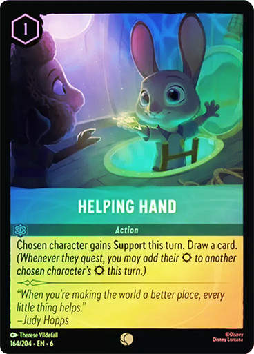 Helping Hand (LOR_AZU) / Foil