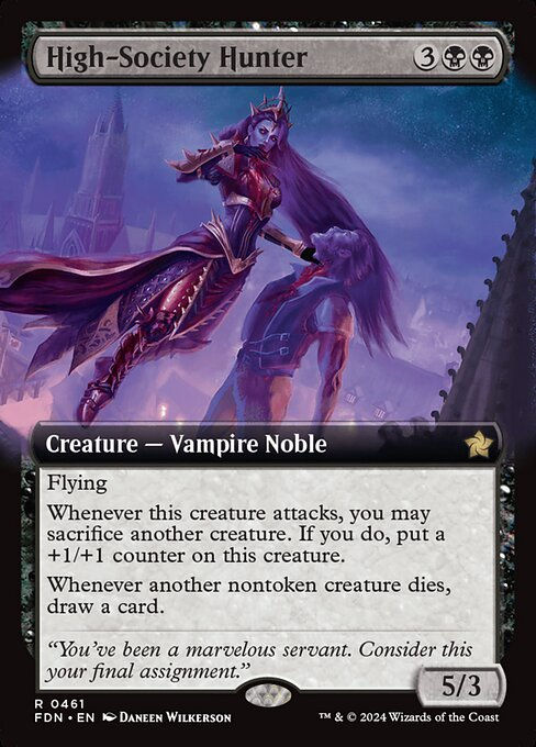 High-Society Hunter (FDN) (461) / Extended Art