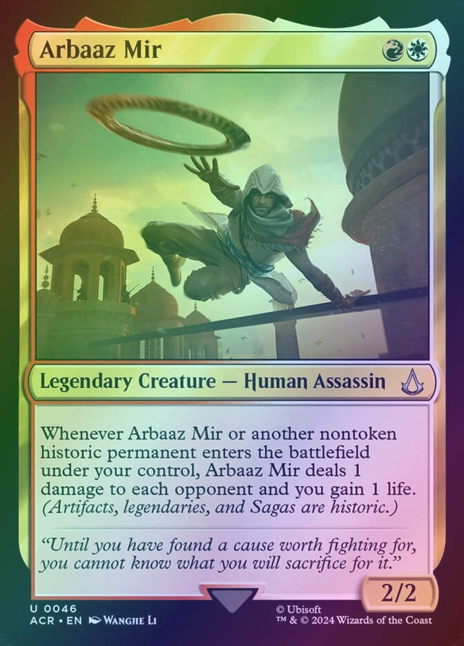 Arbaaz Mir (ACR) (46) / Foil