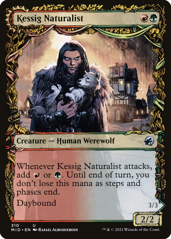 Kessig Naturalist // Lord of the Ulvenwald (MID) (310) / Showcase