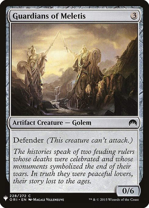 Guardians of Meletis (PLST) (ORI-228)