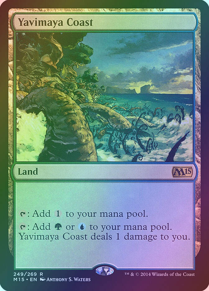 Yavimaya Coast (M15) (249) / Foil
