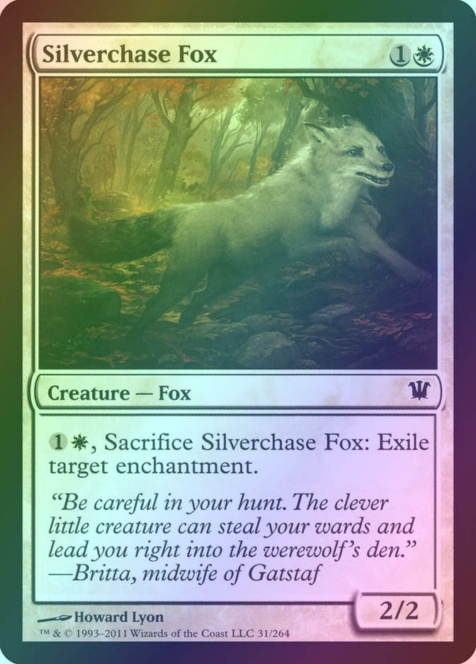 Silverchase Fox (ISD) (31) / Foil