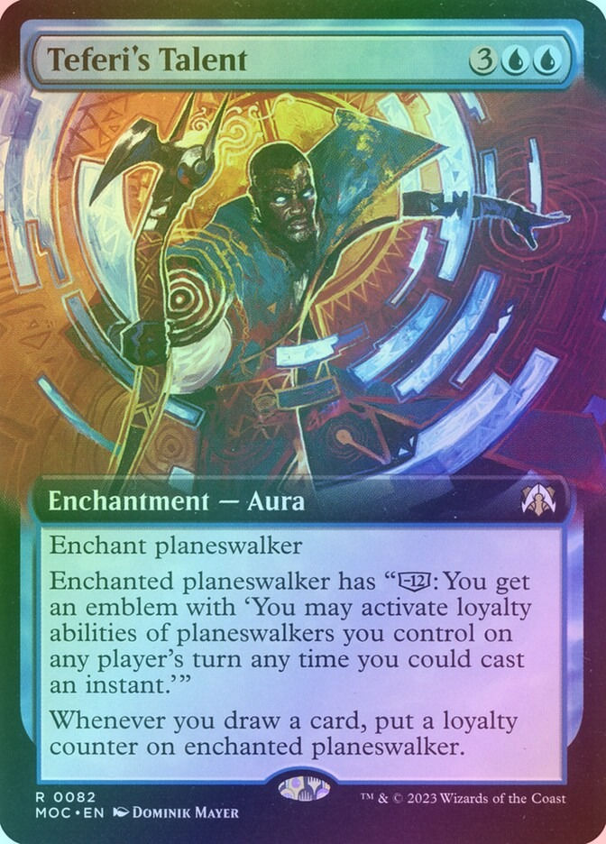 Teferi's Talent (MOC) (82) / Extended Art / Foil
