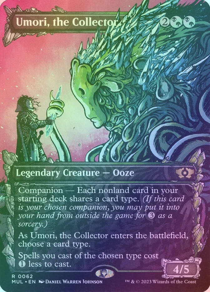 Umori, the Collector (MUL) (62) / Borderless / Showcase / Foil