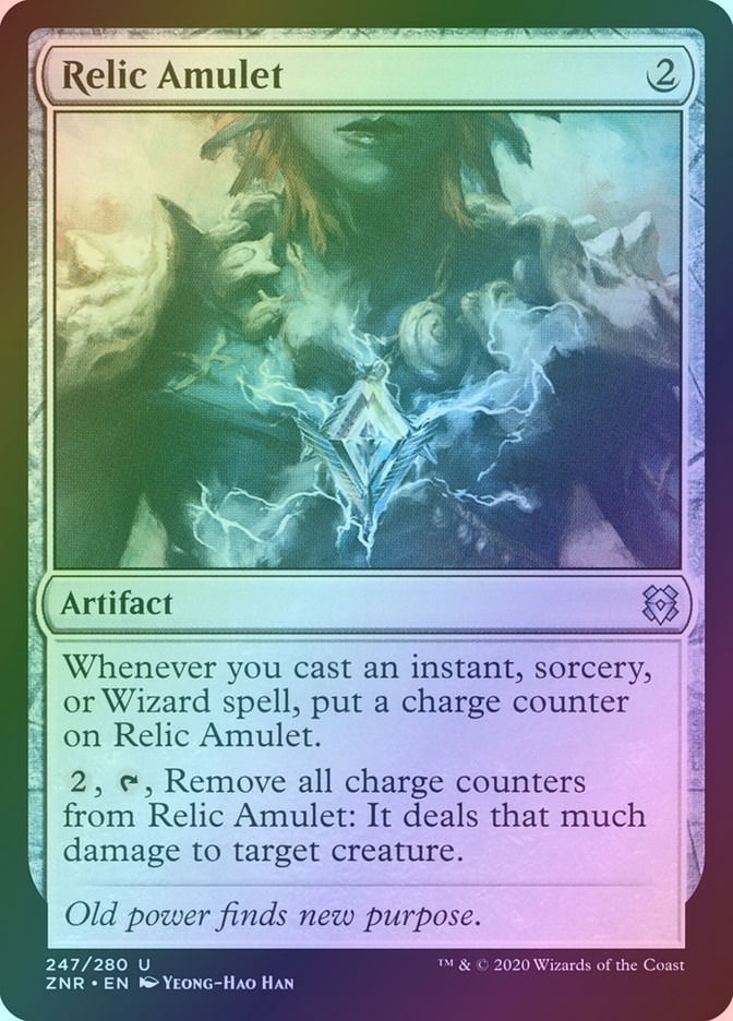 Relic Amulet (ZNR) (247) / Foil