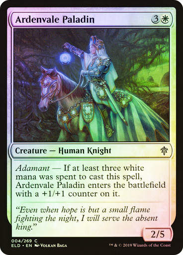 Ardenvale Paladin (ELD) (4) / Foil