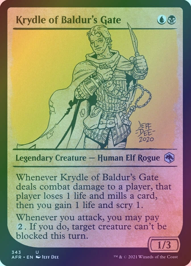 Krydle of Baldur's Gate (AFR) (343) / Showcase / Foil