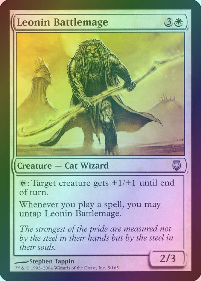 Leonin Battlemage (DST) (5) / Foil