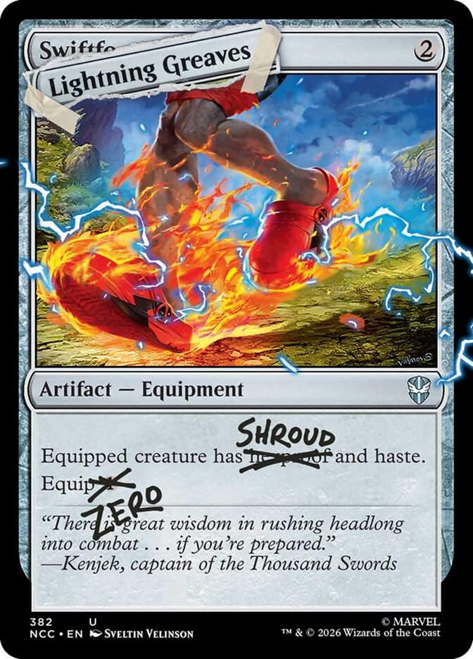 Lightning Greaves (SLD) (IFIYW-4)