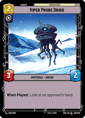 Viper Probe Droid (SOR_#228/252)