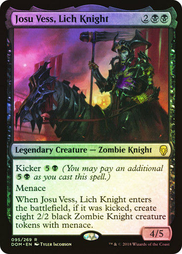 Josu Vess, Lich Knight (DOM) (95) / Foil