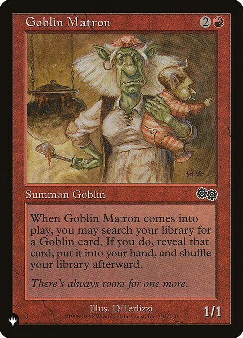 Goblin Matron (PLST) (USG-191)