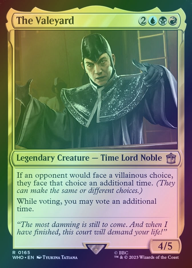 The Valeyard (WHO) (165) / Foil