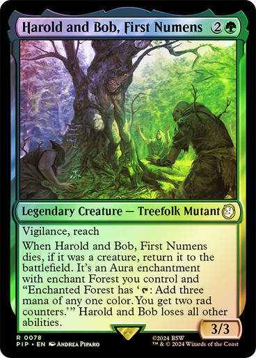 Harold and Bob, First Numens (pip) (78) / Foil