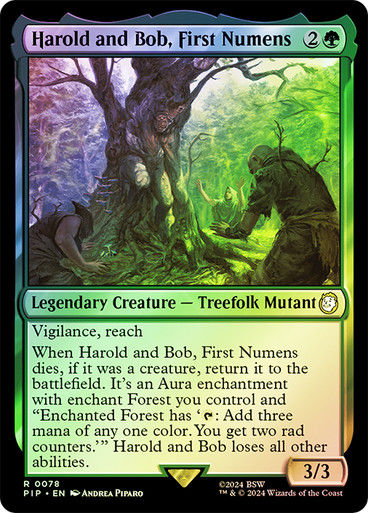 Harold and Bob, First Numens (pip) (78) / Foil