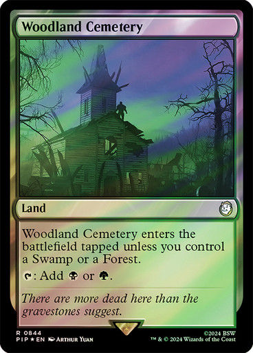 Woodland Cemetery (pip) (844) / Surge Foil