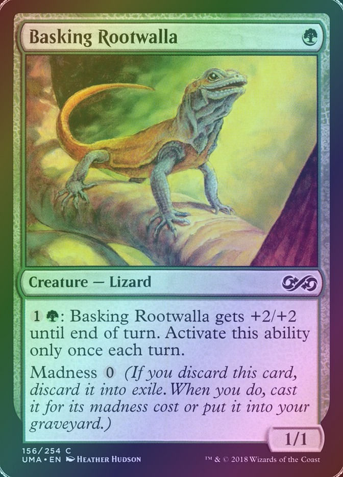 Basking Rootwalla (UMA) (156) / Foil