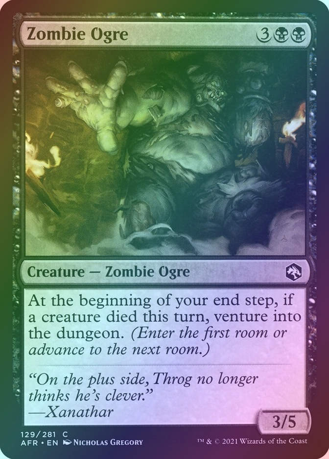 Zombie Ogre (AFR) (129) / Foil