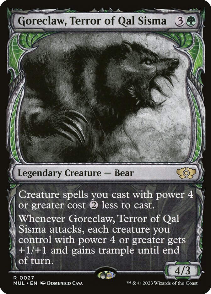 Goreclaw, Terror of Qal Sisma (MUL) (27) / Showcase