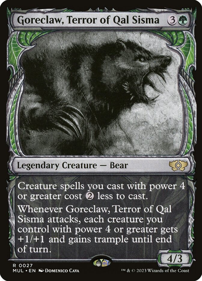 Goreclaw, Terror of Qal Sisma (MUL) (27) / Showcase