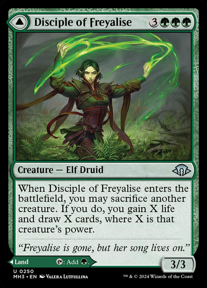 Disciple of Freyalise // Garden of Freyalise (MH3) (250)