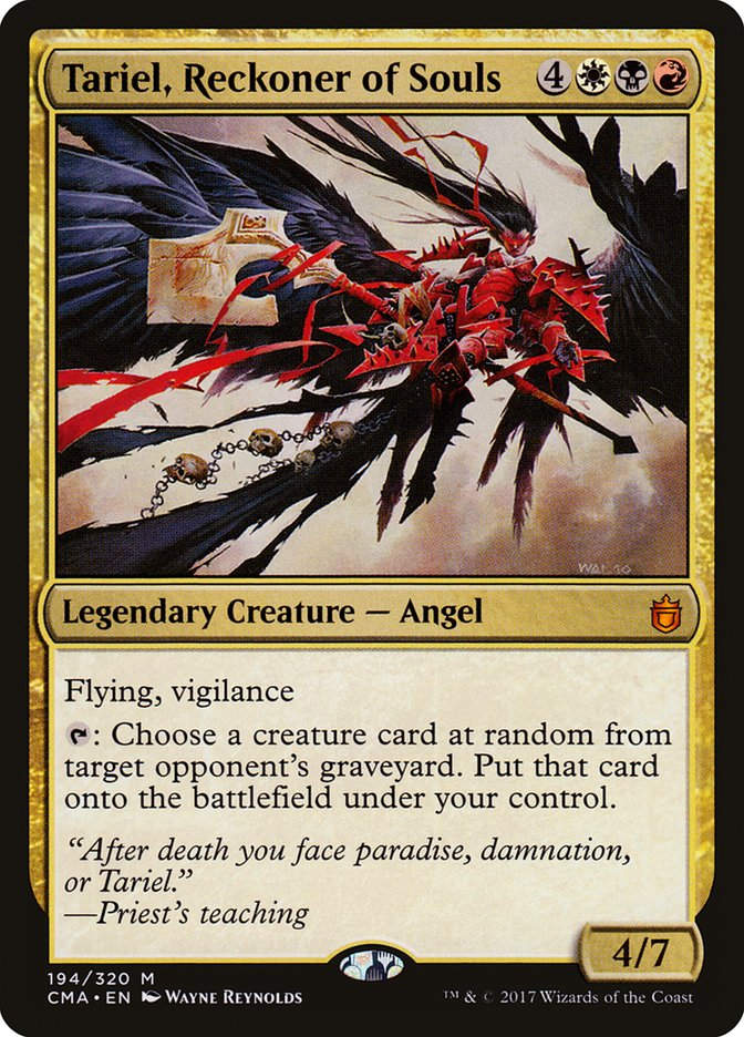 Tariel, Reckoner of Souls (cma)