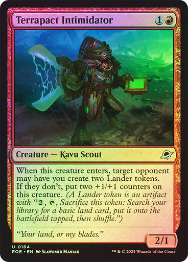 Terrapact Intimidator (EOE) (164) / Foil